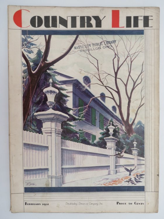 COUNTRY LIFE MAGAZINE, FEBRUARY 1931 (DOGS - FOUR RECENT ETCHING BY MARGUERITE KIRMSE)