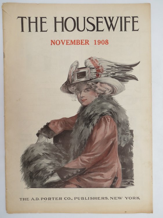 THE HOUSEWIFE MAGAZINE, NOVEMBER 1908