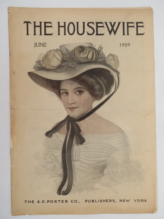 THE HOUSEWIFE MAGAZINE, JUNE 1909 (CHARLES WARDE TRAVER COVER)