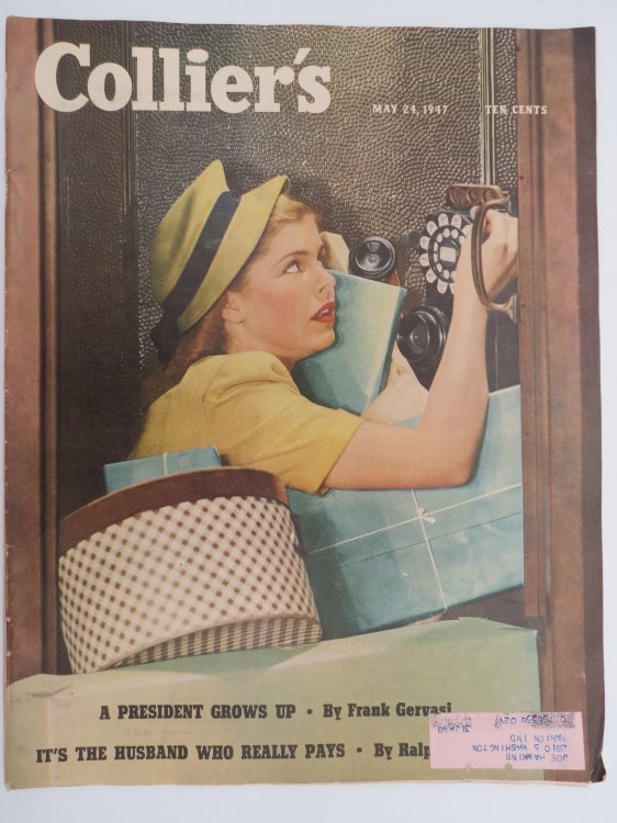 COLLIER'S WEEKLY MAGAZINE, MAY 24, 1947