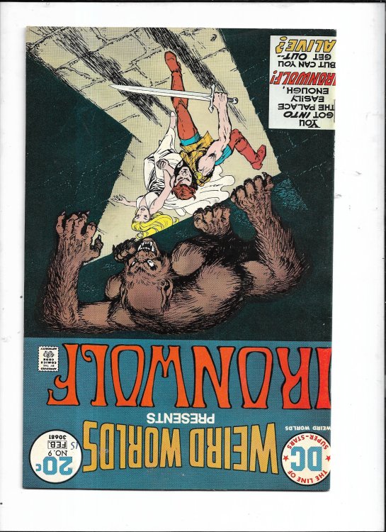 Weird Worlds Presents IRONWOLF No 8