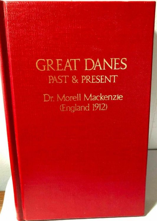 Great Danes, Past and Present