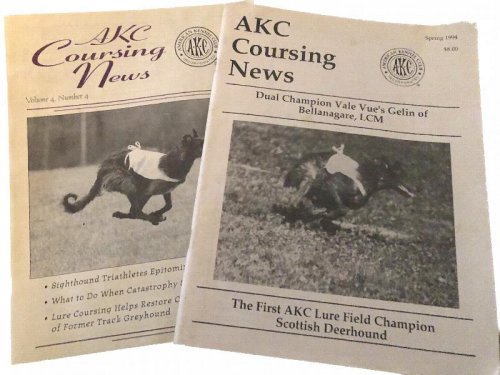 AKC Coursing News: Scottish Deerhound