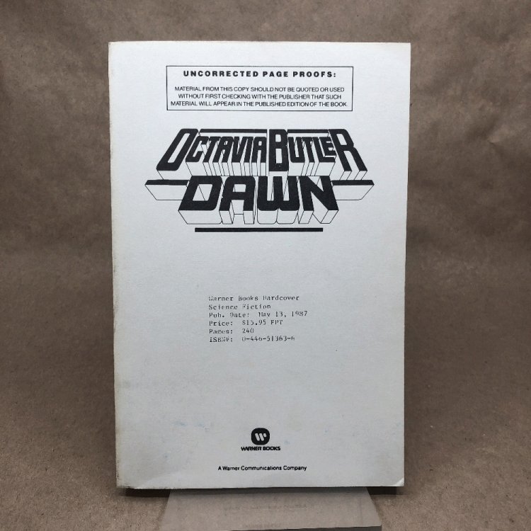 Dawn (Uncorrected Page Proofs)