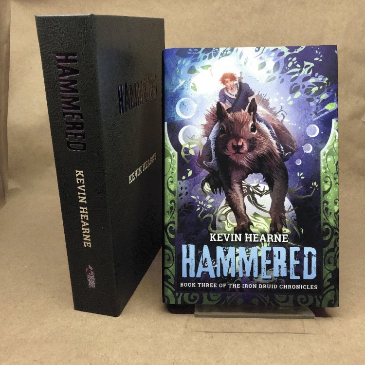 Hammered (Iron Druid Chronicles) Signed Limited Edition Hardcover