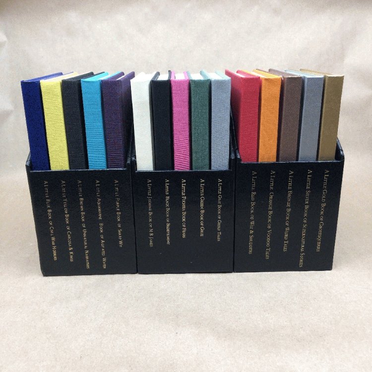 The Little Book Series IV: Past Masters of Horror and Dark Fantasy, Complete Set of Series IV (Signed Limited Matching)