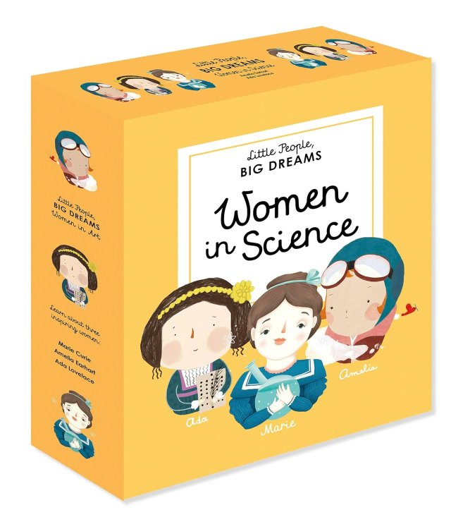 Little People, BIG DREAMS: Women in Science: 3 books from the Ada Lovelace - Marie Curie - Amelia Earhart Hardcover October 4, 2018