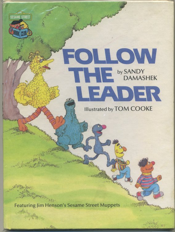 FOLLOW THE LEADER FEATURING JIM HENSON'S SESAME STREET MUPPETS.