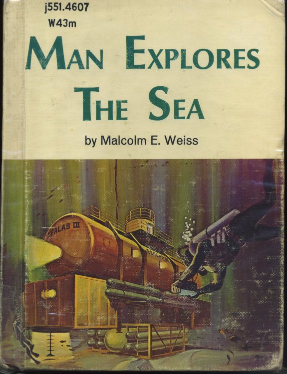 MAN EXPLORES THE SEA