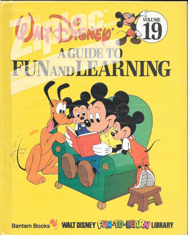 WALT DISNEY A GUIDE TO FUN AND LEARNING VOL. 19 .