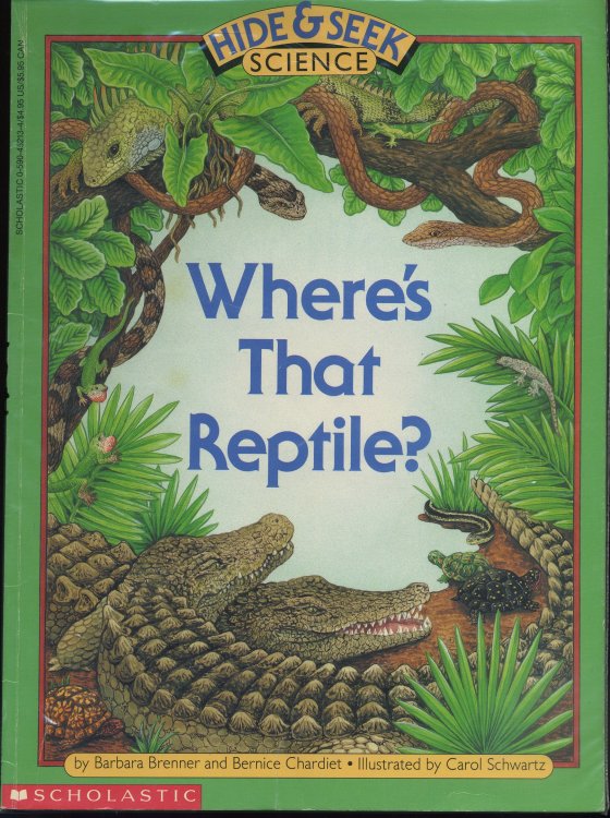 WHERE'S THAT REPTILE HIDE & SEEK SCIENCE.