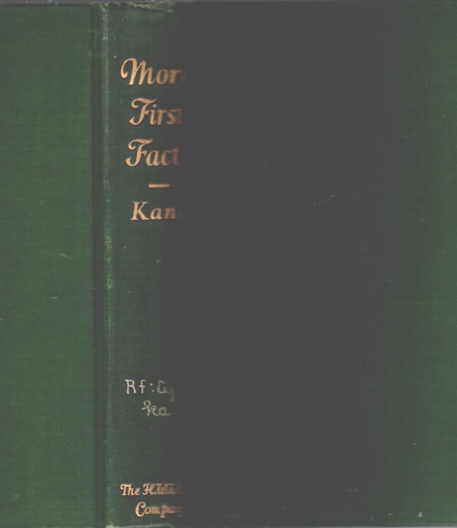 MORE FIRST FACTS A Record of First Happenings, Discoveries and Inventions in the United States