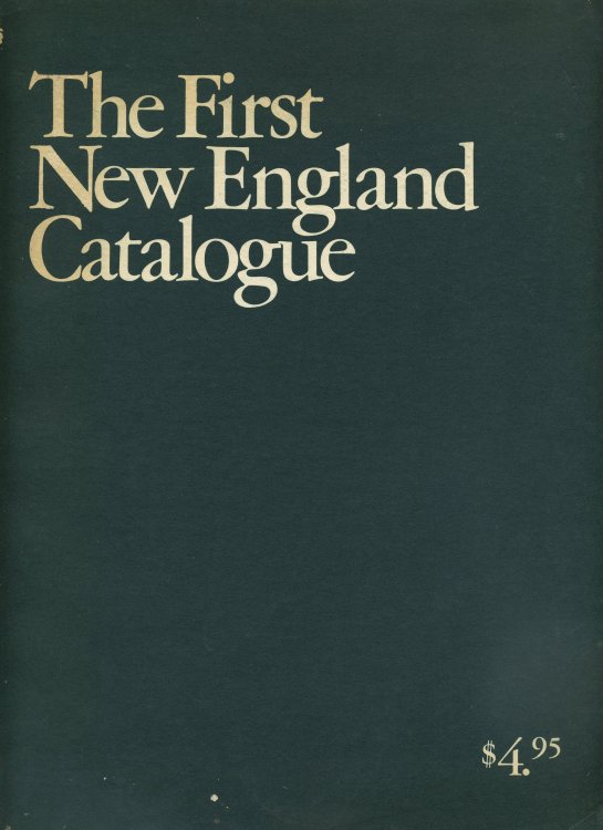 THE FIRST NEW ENGLAND CATALOGUE
