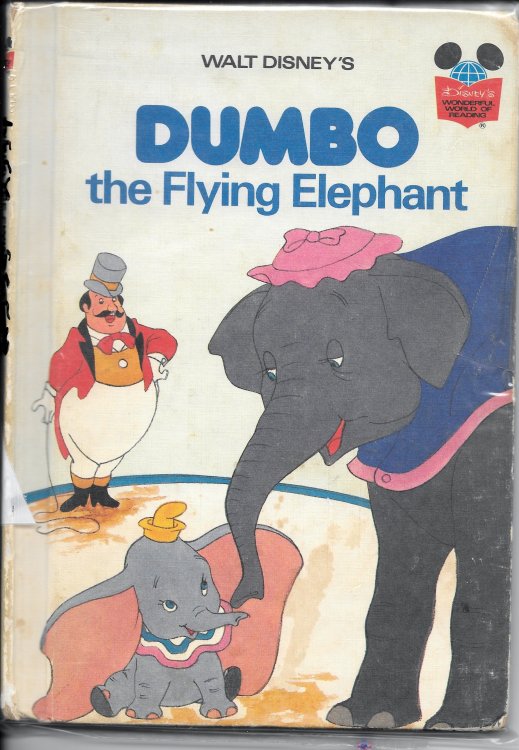 WALT DISNEY'S DUMBO THE FLYING ELEPHANT.