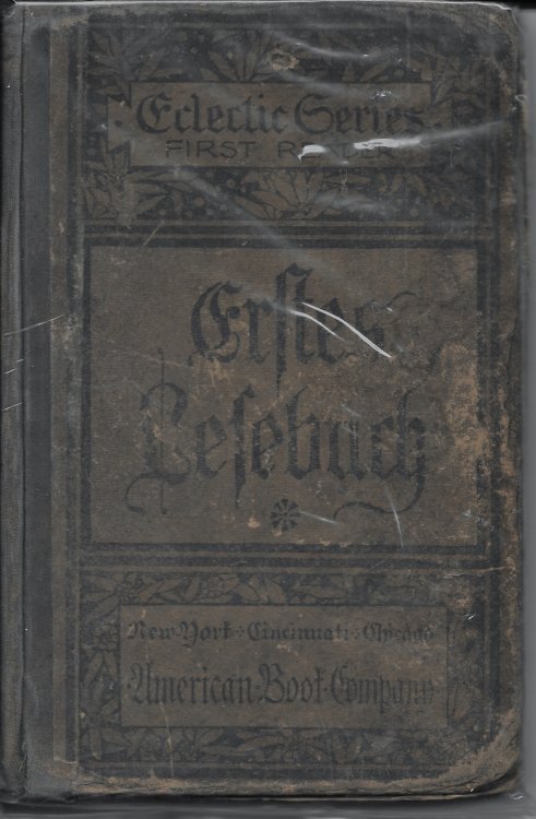 GERMAN FIRST READER FOR AMERICAN SCHOOLS