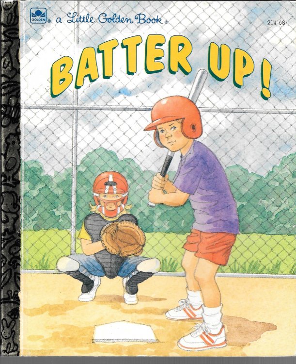 BATTER UP! A LITTLE GOLDEN BOOK #214-68.