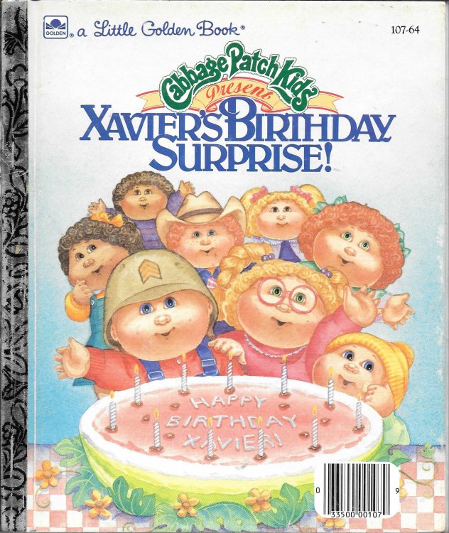 CABBAGE PATCH KIDS PRESENTS: XAVIER'S BIRTHDAY SURPRISE! #107-64.