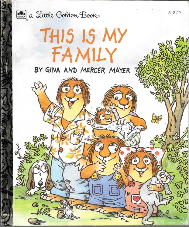 THIS IS MY FAMILY A LITTLE GOLDEN BOOK # 312-22.