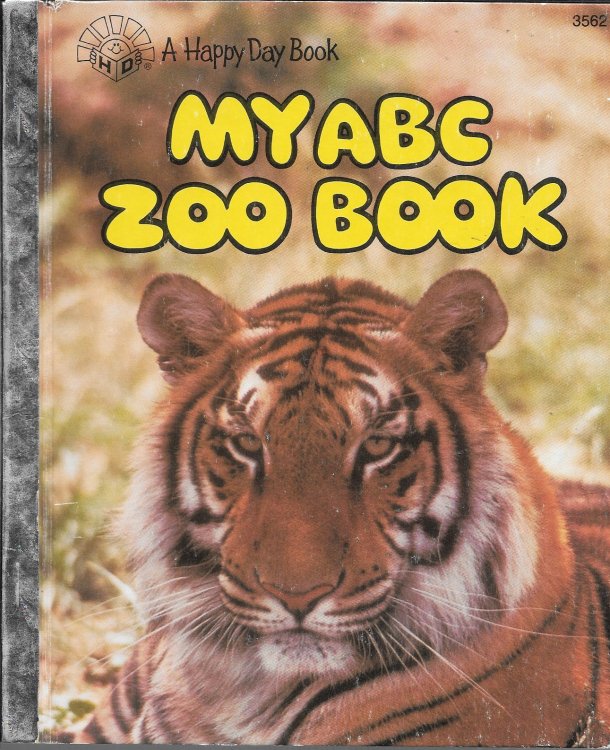 MY ABC ZOO BOOK A HAPPY DAY BOOK #3562.