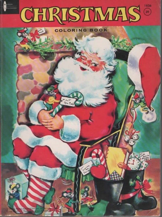 CHRISTMAS COLORING BOOK
