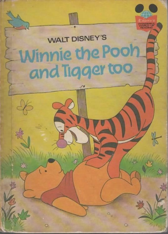 WALT DISNEY'S WINNIE THE POOH AND TIGGER TOO.