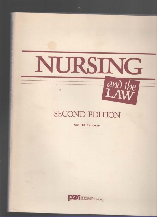 NURSING AND THE LAW