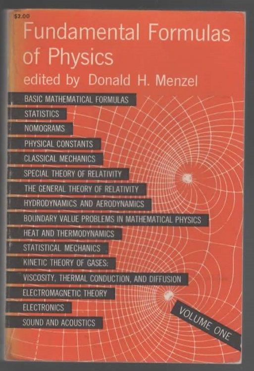 FUNDAMENTAL FORMULAS OF PHYSICS