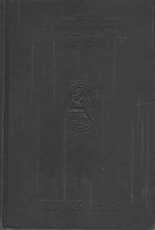 INTRODUCTION TO PHILOSOPHY.