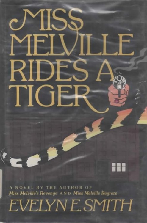MISS MELVILLE RIDES A TIGER.