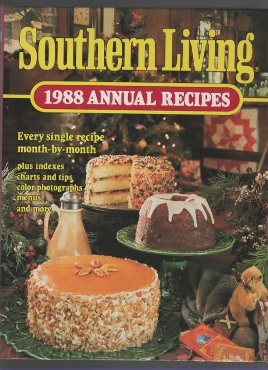 SOUTHERN LIVING 1988 ANNUAL RECIPES