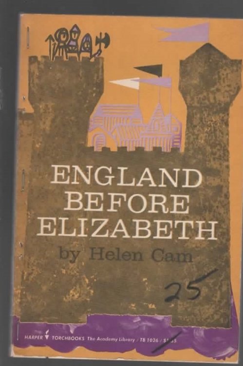 ENGLAND BEFORE ELIZABETH.