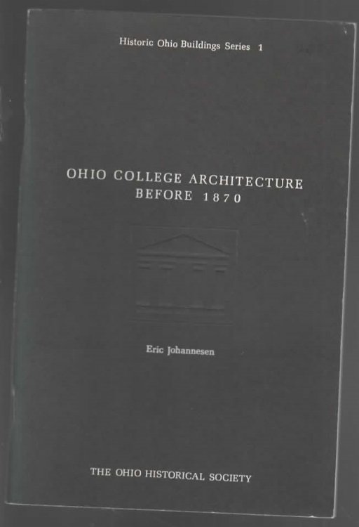OHIO COLLEGE ARCHITECTURE BEFORE 1870