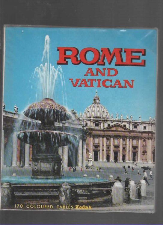 ROME AND VATICAN 170 Coloured Tables