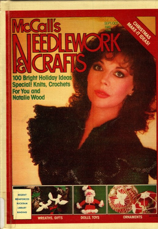 MCCALL'S NEEDLEWORK & CRAFTS MAGAZINE SEPT/OCT 1981 Christmas Make it Issue