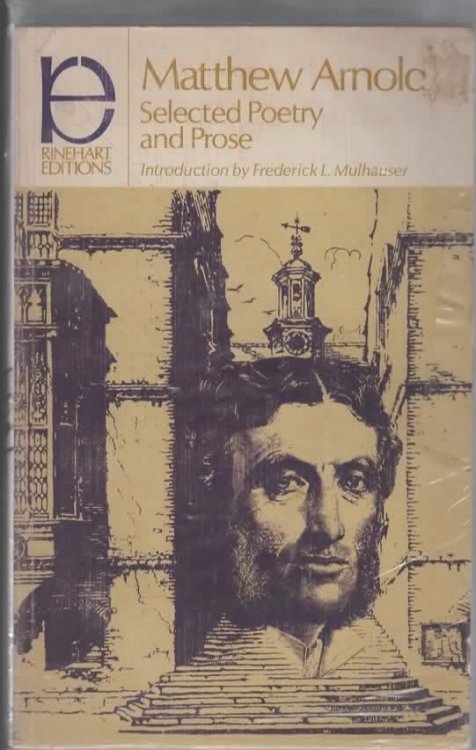 MATTHEW ARNOLD SELECTED POETRY AND PROSE