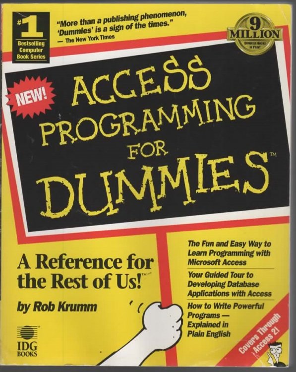 ACCESS PROGRAMMING FOR DUMMIES