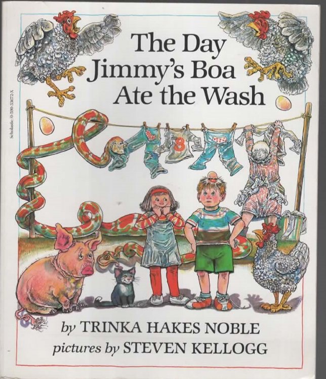THE DAY JIMMY'S BOA ATE THE WASH