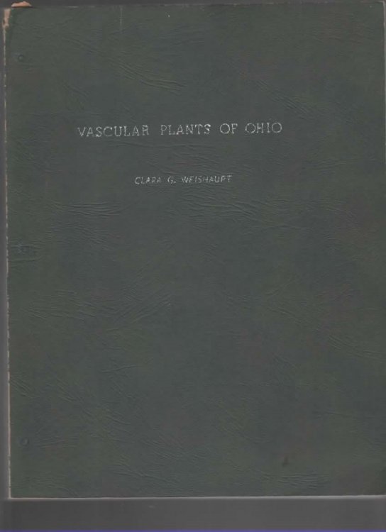 VASCULAR PLANTS OF OHIO A Manual for Us in Field and Laboratory