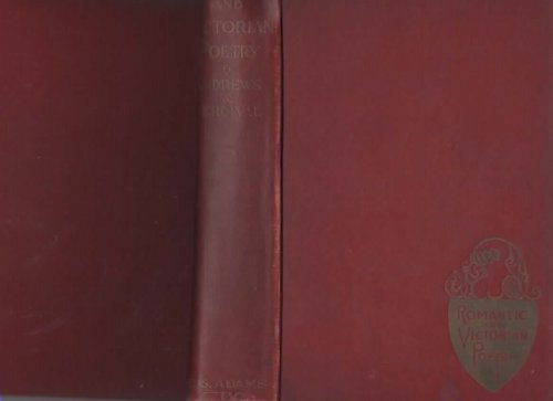 ROMANTIC AND VICTORIAN POETRY