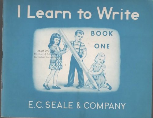 I LEARN TO WRITE - BOOK ONE