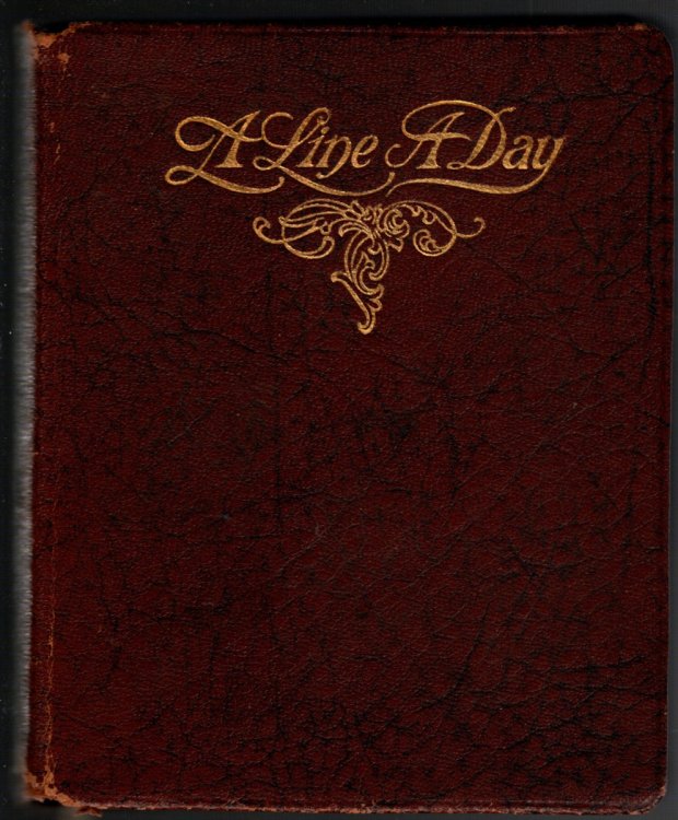 A LINE A DAY A Condensed and Comparative Diary for Five Years
