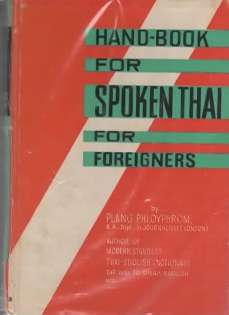 HANDBOOK FOR SPOKEN THAI FOR FOREIGNERS