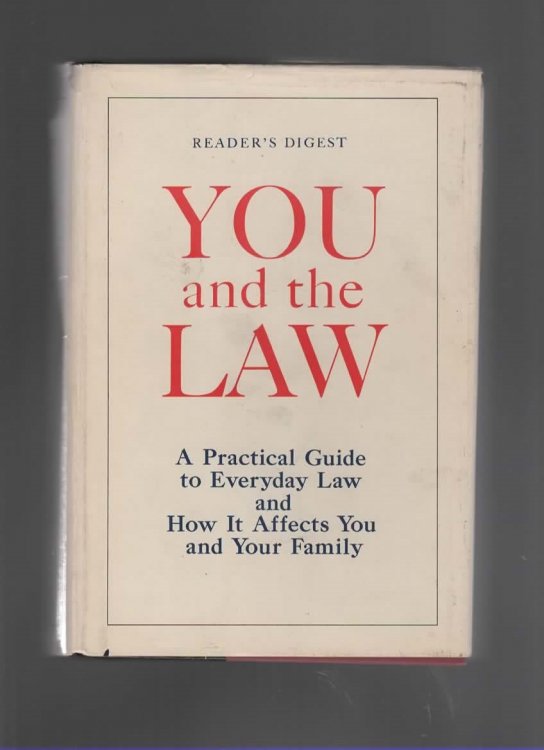 READER'S DIGEST YOU AND THE LAW