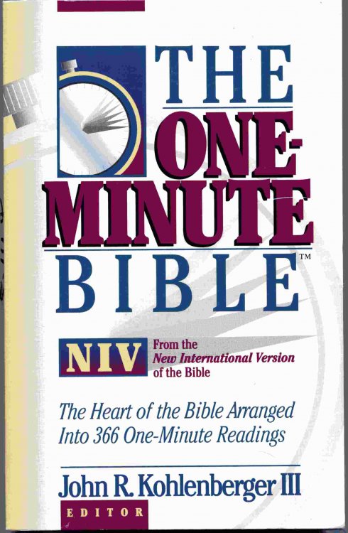 THE ONE-MINUTE BIBLE New International Version