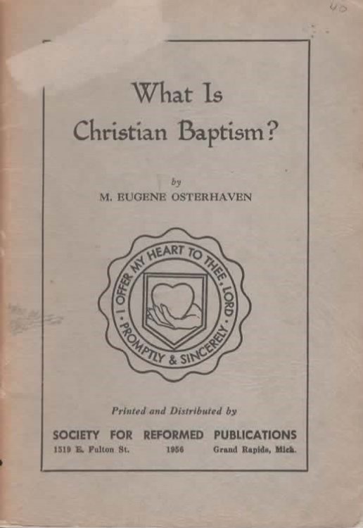 WHAT IS CHRISTIAN BAPTISM