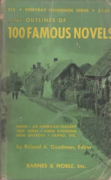 PLOT OUTLINES OF 100 FAMOUS NOVELS