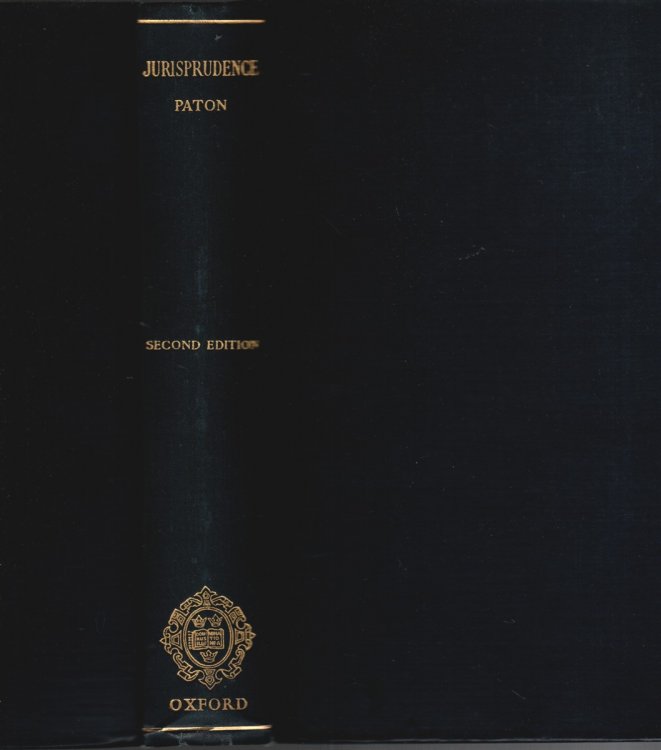 A TEXT-BOOK OF JURISPRUDENCE