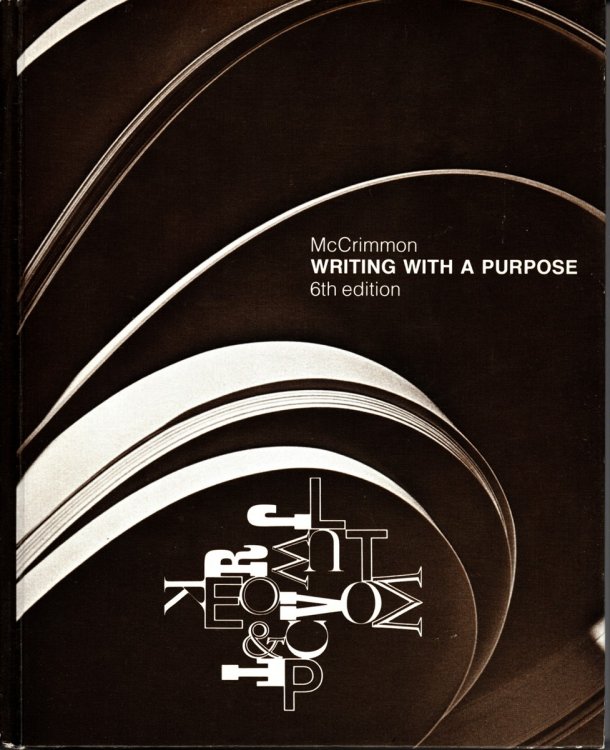 WRITING WITH A PURPOSE