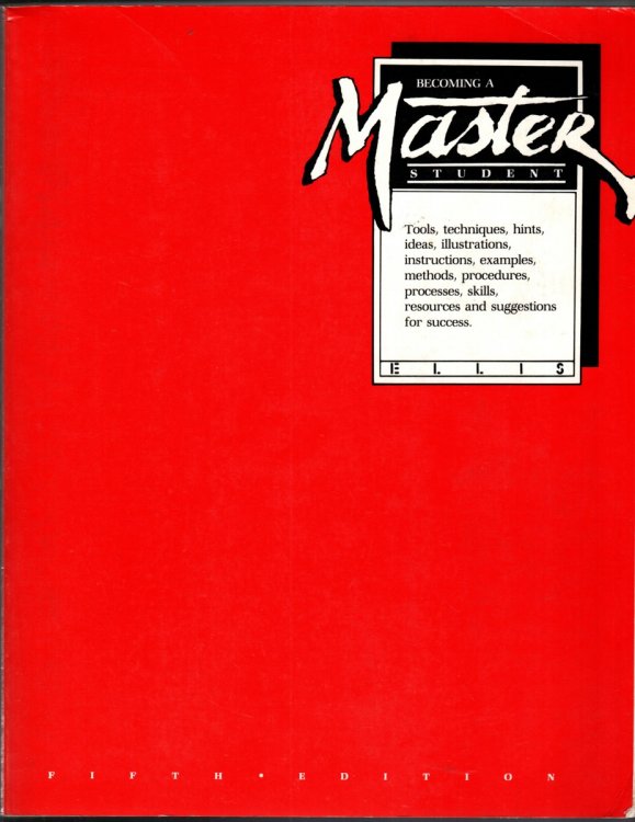 BECOMING A MASTER STUDENT 5ED
