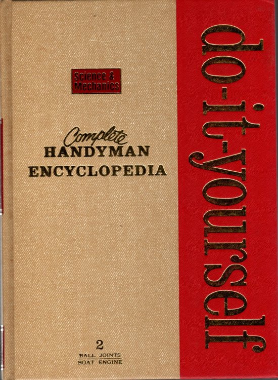 COMPLETE HANDYMAN DO IT YOURSELF ENCYCLOPEDIA Ball Joints - Boat Engines